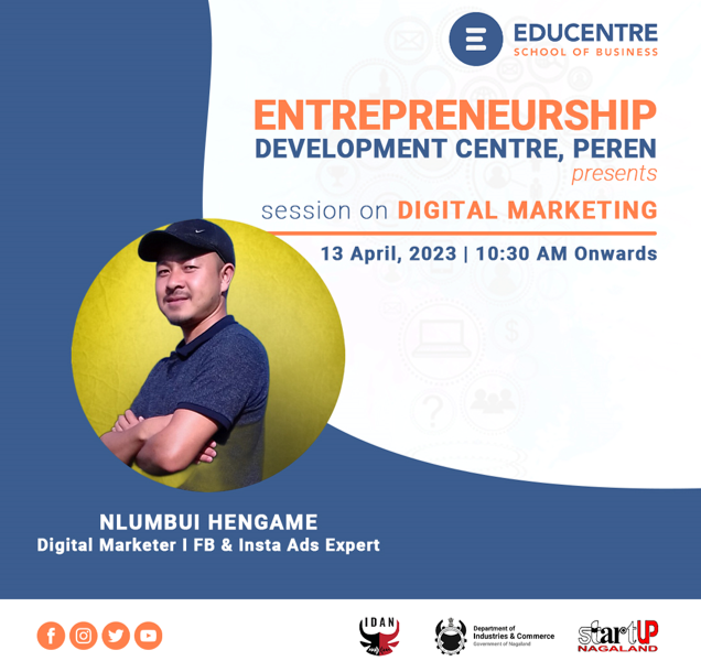 Session on Digital Marketing with Nlumbui Hengame